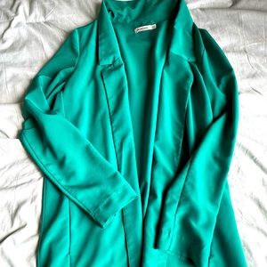 S Lightweight Green Trench Coat from Spain
